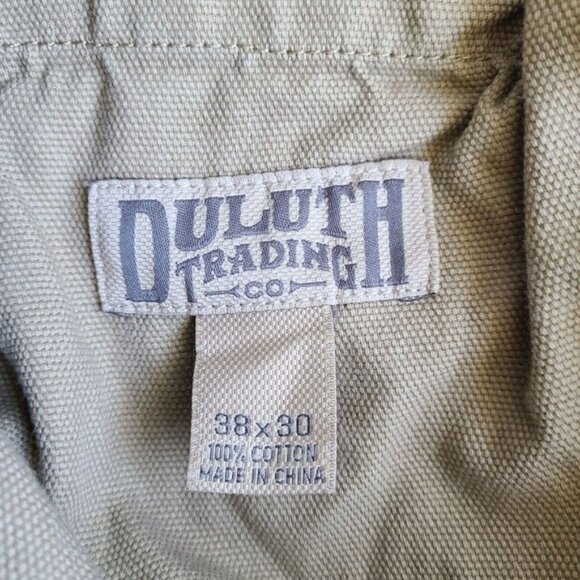 Duluth Trading Fire Hose Fatigue Pants 38 x 30 Actual 34 x 27.5 Khaki Tactical - Picture 6 of 13